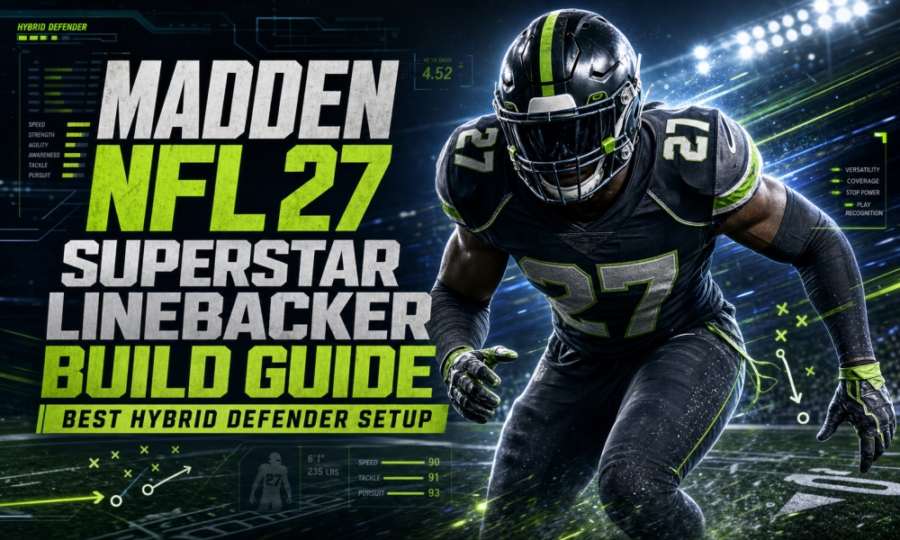 Madden NFL 27 Superstar Linebacker Build Guide